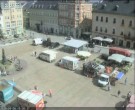 Archived image Webcam Market Square of Annaberg-Buchholz 09:00