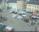 Archived image Webcam Market Square of Annaberg-Buchholz 13:00