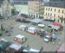 Archiv Foto Webcam Blick auf den Marktplatz Annaberg-Buchholz im Erzgebirge 11:00