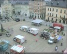 Archiv Foto Webcam Blick auf den Marktplatz Annaberg-Buchholz im Erzgebirge 09:00