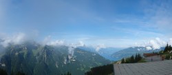 Archiv Foto Webcam Blick auf Eiger, Mönch & Jungfrau 09:00