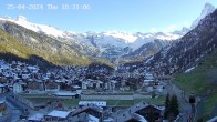 Archived image Webcam Zermatt - Spiss 17:00