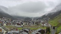 Archiv Foto Webcam Zermatt: Blick auf das Dorf 01:00