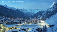 Archiv Foto Webcam Zermatt: Blick auf das Dorf 06:00