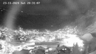 Archiv Foto Webcam Zermatt: Blick auf das Dorf 19:00