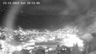 Archiv Foto Webcam Zermatt: Blick auf das Dorf 21:00