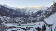 Archiv Foto Webcam Zermatt: Blick auf das Dorf 07:00