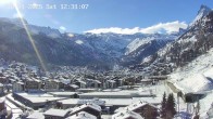 Archiv Foto Webcam Zermatt: Blick auf das Dorf 11:00