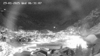 Archiv Foto Webcam Zermatt: Blick auf das Dorf 05:00