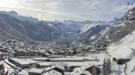 Archiv Foto Webcam Zermatt: Blick auf das Dorf 11:00