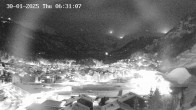 Archiv Foto Webcam Zermatt: Blick auf das Dorf 05:00