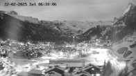 Archiv Foto Webcam Zermatt: Blick auf das Dorf 05:00