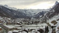 Archiv Foto Webcam Zermatt: Blick auf das Dorf 15:00