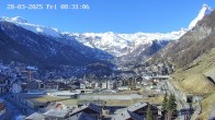 Archived image Webcam Zermatt - Spiss 03:00