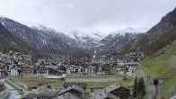 Archiv Foto Webcam Zermatt: Blick auf das Dorf 11:00