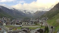 Archiv Foto Webcam Zermatt: Blick auf das Dorf 06:00