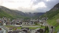 Archiv Foto Webcam Zermatt: Blick auf das Dorf 17:00