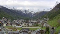 Archiv Foto Webcam Zermatt: Blick auf das Dorf 06:00