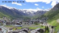 Archiv Foto Webcam Zermatt: Blick auf das Dorf 11:00