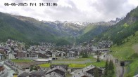Archived image Webcam Zermatt - Spiss 13:00