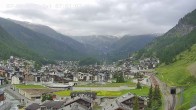 Archiv Foto Webcam Zermatt: Blick auf das Dorf 06:00