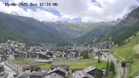Archiv Foto Webcam Zermatt: Blick auf das Dorf 11:00
