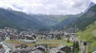 Archiv Foto Webcam Zermatt: Blick auf das Dorf 11:00