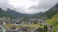 Archiv Foto Webcam Zermatt: Blick auf das Dorf 09:00