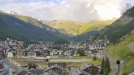Archiv Foto Webcam Zermatt: Blick auf das Dorf 06:00