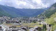 Archiv Foto Webcam Zermatt: Blick auf das Dorf 11:00