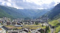 Archiv Foto Webcam Zermatt: Blick auf das Dorf 15:00