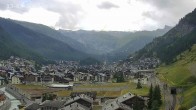 Archiv Foto Webcam Zermatt: Blick auf das Dorf 17:00