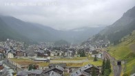 Archiv Foto Webcam Zermatt: Blick auf das Dorf 05:00