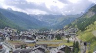 Archiv Foto Webcam Zermatt: Blick auf das Dorf 11:00