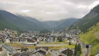 Archiv Foto Webcam Zermatt: Blick auf das Dorf 06:00