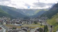 Archiv Foto Webcam Zermatt: Blick auf das Dorf 13:00