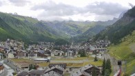 Archiv Foto Webcam Zermatt: Blick auf das Dorf 15:00