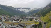 Archiv Foto Webcam Zermatt: Blick auf das Dorf 05:00