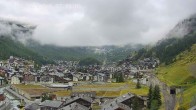 Archiv Foto Webcam Zermatt: Blick auf das Dorf 06:00