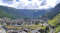 Archiv Foto Webcam Zermatt: Blick auf das Dorf 15:00