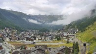 Archiv Foto Webcam Zermatt: Blick auf das Dorf 07:00