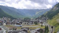 Archiv Foto Webcam Zermatt: Blick auf das Dorf 11:00