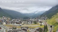 Archiv Foto Webcam Zermatt: Blick auf das Dorf 05:00