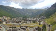 Archiv Foto Webcam Zermatt: Blick auf das Dorf 19:00