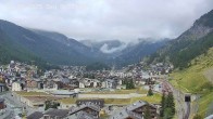 Archiv Foto Webcam Zermatt: Blick auf das Dorf 05:00