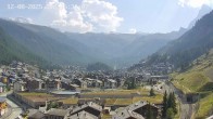 Archiv Foto Webcam Zermatt: Blick auf das Dorf 15:00
