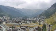 Archiv Foto Webcam Zermatt: Blick auf das Dorf 13:00