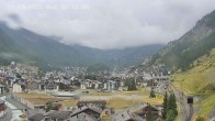 Archiv Foto Webcam Zermatt: Blick auf das Dorf 15:00