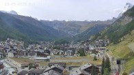 Archiv Foto Webcam Zermatt: Blick auf das Dorf 10:00