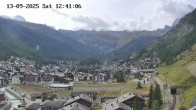 Archiv Foto Webcam Zermatt: Blick auf das Dorf 11:00
